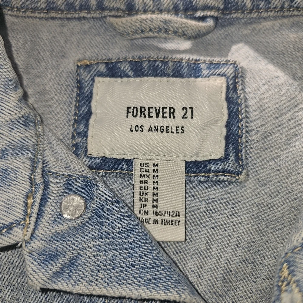 Forever 21 Blue Jean Jacket - Picture 3 of 8